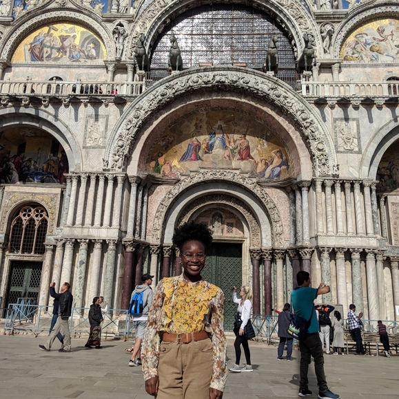 Embroidered Floral Print Blouse - Picture 7 of 13